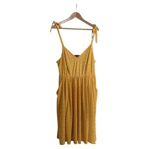 NWT Yellow Floral Torrid Dress